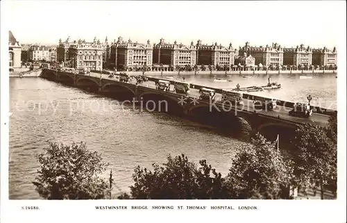 London Borough of Wandsworth Westminster Bridge Busse Kat. London