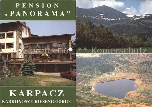 Karpacz Pensjonat Panorama Ewa Spiller Karkonosze Riesengebirge Kat. Polen