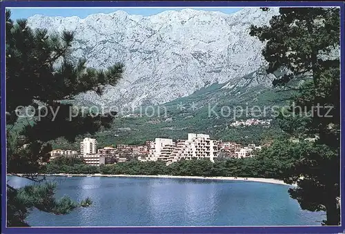 Makarska Dalmatien Hotel Meteor Kat. Kroatien