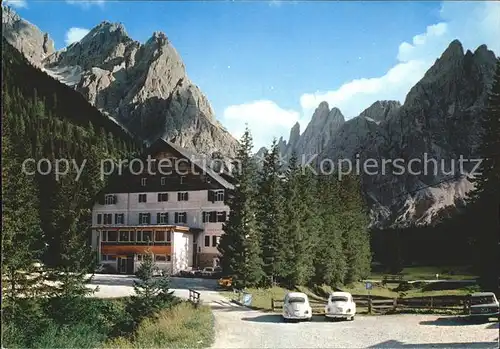 Sexten Sesto Suedtirol Hotel Dolomitenhof Fischleinboden Kat. Bozen