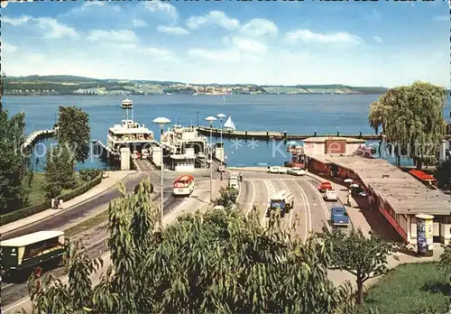 Konstanz Bodensee Autofaehre Konstatz Meersburg Kat. Konstanz