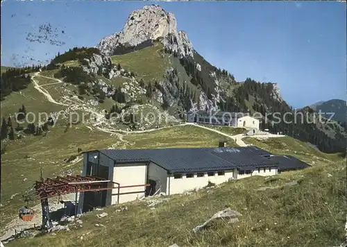 Kampenwand Chiemgau Kampenwandseilbahn Bergstation Gaststaette  Kat. Aschau i.Chiemgau