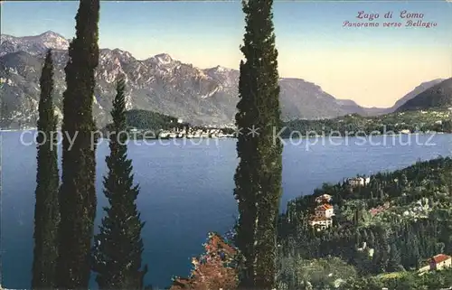 Lago di Como Panorama verso Bellagio Kat. Italien