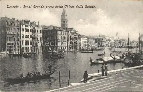 Venezia Venedig Canal Grande preso dalla Chiesa della Salute Kat. 