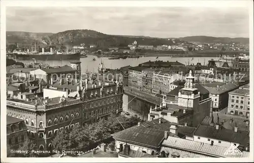 Goeteborg Panorama fran Domkyrkan Kat. 