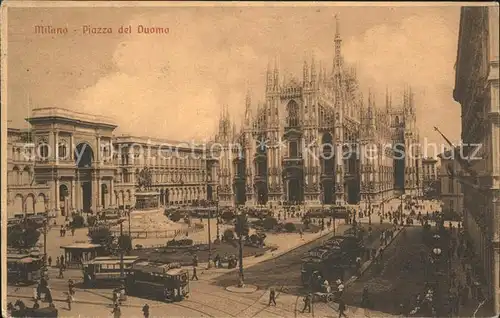 Milano Piazza del Duomo Kat. Italien