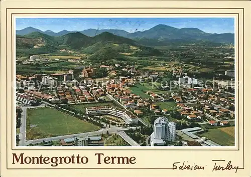 Montegrotto Terme Panorama con lo sfondo i Colli Euganei Kat. 