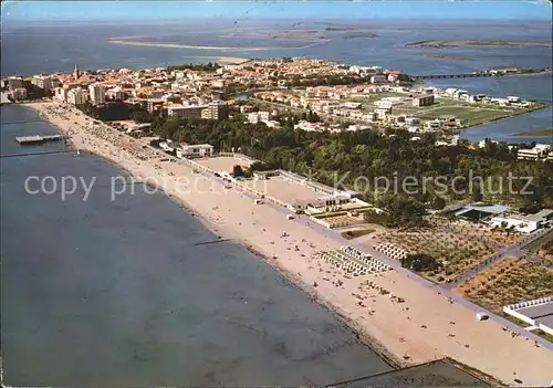 Grado Fliegeraufnahme der Sonneninsel Kat. Italien