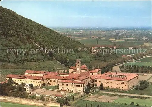 Badia di Praglia Veduta aerea Panorama Kat. Padova