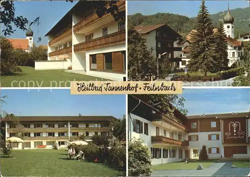 Feilnbach Heilbad Tannenhof Kirche Kat. Bayrischzell