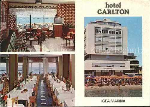 Igea Marina Hotel Carlton Restaurant Kat. Bellaria Igea Marina