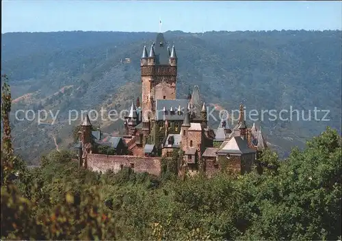 Cochem Mosel Reichsburg Kat. Cochem