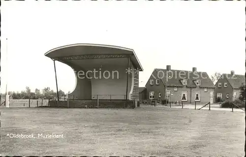 Oldebroek Gelderland Muziektent Kat. Oldebroek