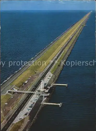 Afsluitdijk ABschlussdeich Enclosing Dam La digue Kat. Niederlande