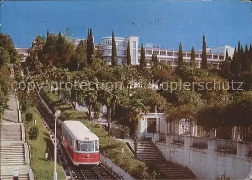 Sotschi Bergbahn Sanatorium Kat. Russische Foederation