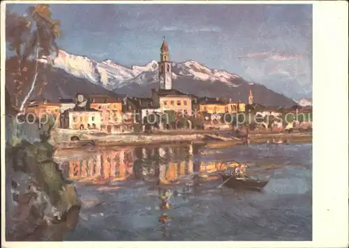 Ascona TI Kuenstlerkarte Kat. Ascona