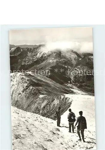 Bulgarien Abstieg vom Vihren im Pirin Gebirge / Bulgarien /