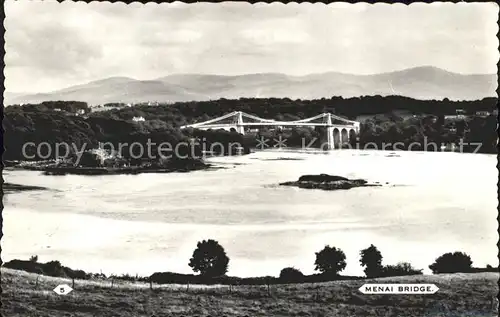 Anglesey Wales Menai Bridge Kat. Llangefni