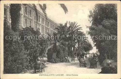 Ospedaletti Imperia Hotel Suisse Kat. Imperia