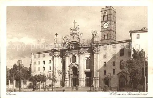 Roma Rom Santa Croce in Gerusalemme Heilig Kreuz Kirche Kat. 