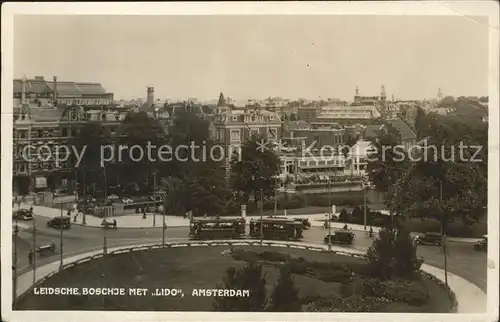 Amsterdam Niederlande Leidsche Boschje met Lido Kat. Amsterdam