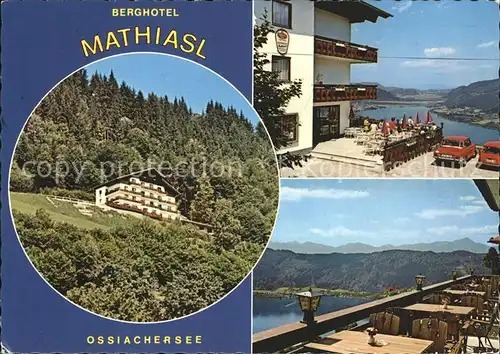 Bodensdorf Steindorf Berghotel Mathiasl  Kat. Steindorf am Ossiacher See Kaernten