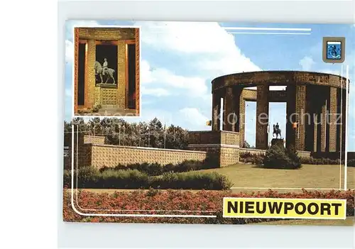Nieuwpoort West Vlaanderen Konig Albert Gedenkteken Kat. 