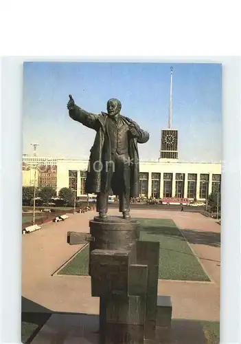 Leningrad St Petersburg Lenindenkmal Kat. Russische Foederation