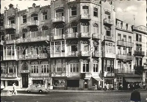Knokke West Vlaanderen Hotel Cecil Kat. 