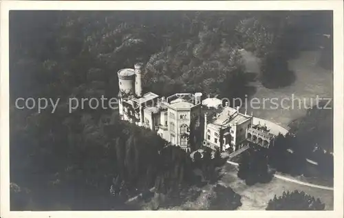 Potsdam Schloss Neubabelsberg Fliegeraufnahme Kat. Potsdam