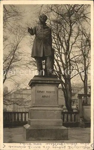 Bonn Rhein Arndt Denkmal  Kat. Bonn