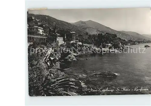 Nervi Capolungo S Ilario e Bogliasco / Genova /Ligurien