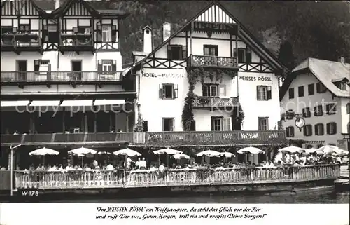 Wolfgangsee Hotel im Weissen Roessl Kat. Oesterreich