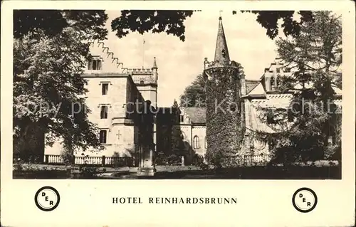 Friedrichsroda Hotel Reinhardsbrunn Kat. Friedrichsroda