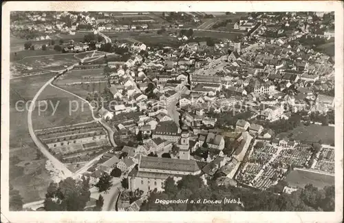 Deggendorf Donau Fliegeraufnahme / Deggendorf /Deggendorf LKR