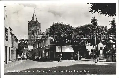 Noordwijk Binnen van Limburg Stirumstraat hoek Lindenplein Kat. Noordwijk