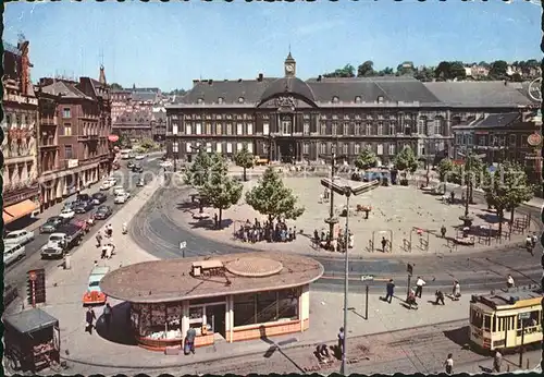 Liege Luettich Place St. Lambert Strassenbahn Kat. Luettich