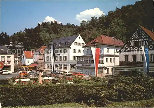 Bad Berneck Marktplatz Kat. Bad Berneck Fichtelgebirge