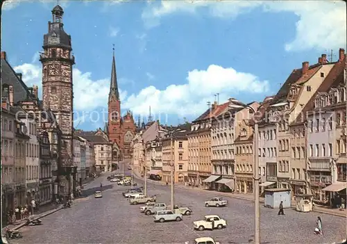 Altenburg Geising Marktplatz Kat. Geising