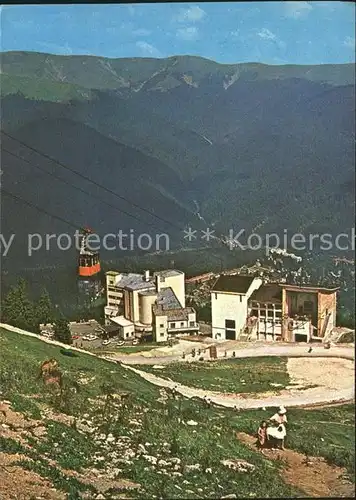 Sinaia Luftseilbahn Kat. Rumaenien