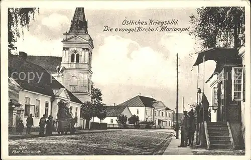 Mariampol Litauen Evangelische Kirche Kat. Polen