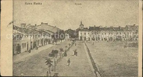 Rynek Podgorze Rawa Ruska  Kat. Polen