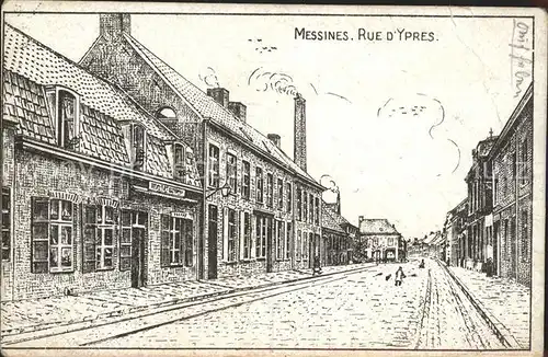 Messines Rue d Ypres Kat. 