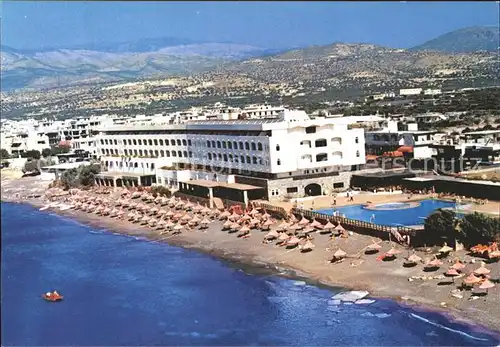 Ierapetra Kreta Hotel Petra Mare Fliegeraufnahme Kat. Griechenland