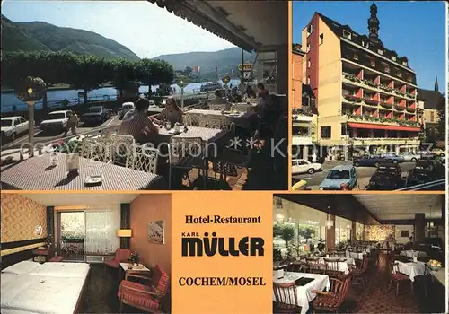 Cochem Mosel Hotel Restaurant Karl Mueller Kat. Cochem