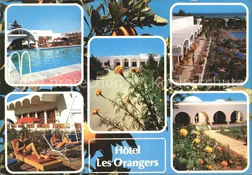 Hammamet Hotel Les Orangers Swimming Pool Kat. Tunesien