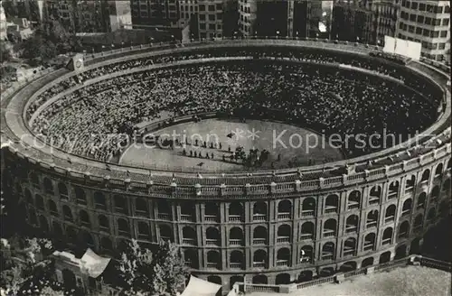 Valenciana Plaza de torros en dia de corrida Kat. Spanien