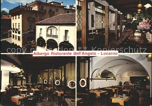 Locarno TI Hotel Restaurant Dell Angelo Kat. Locarno