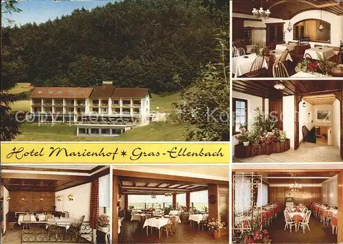Gras Ellenbach Hotel Pension Cafe Marienhof Kneippheilbad Kat. Grasellenbach