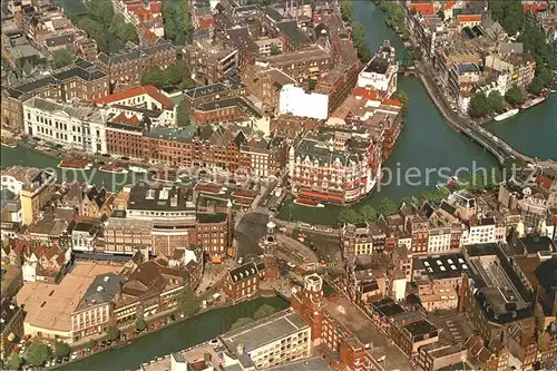 Amsterdam Niederlande Munttoren Muntplein Luchtopname Kat. Amsterdam